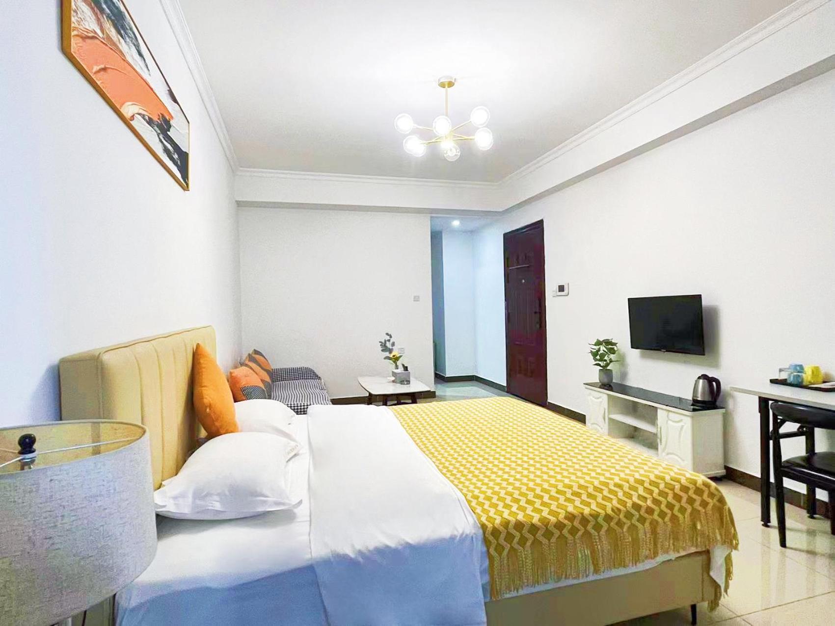 Pazhou Angda International Aparthotel Canton Fair Branch Екстериор снимка