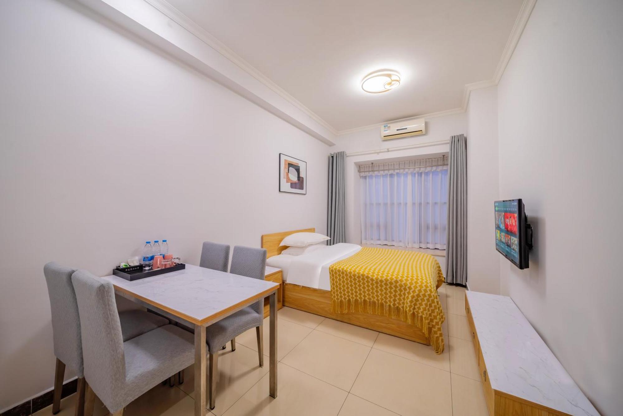 Pazhou Angda International Aparthotel Canton Fair Branch Екстериор снимка