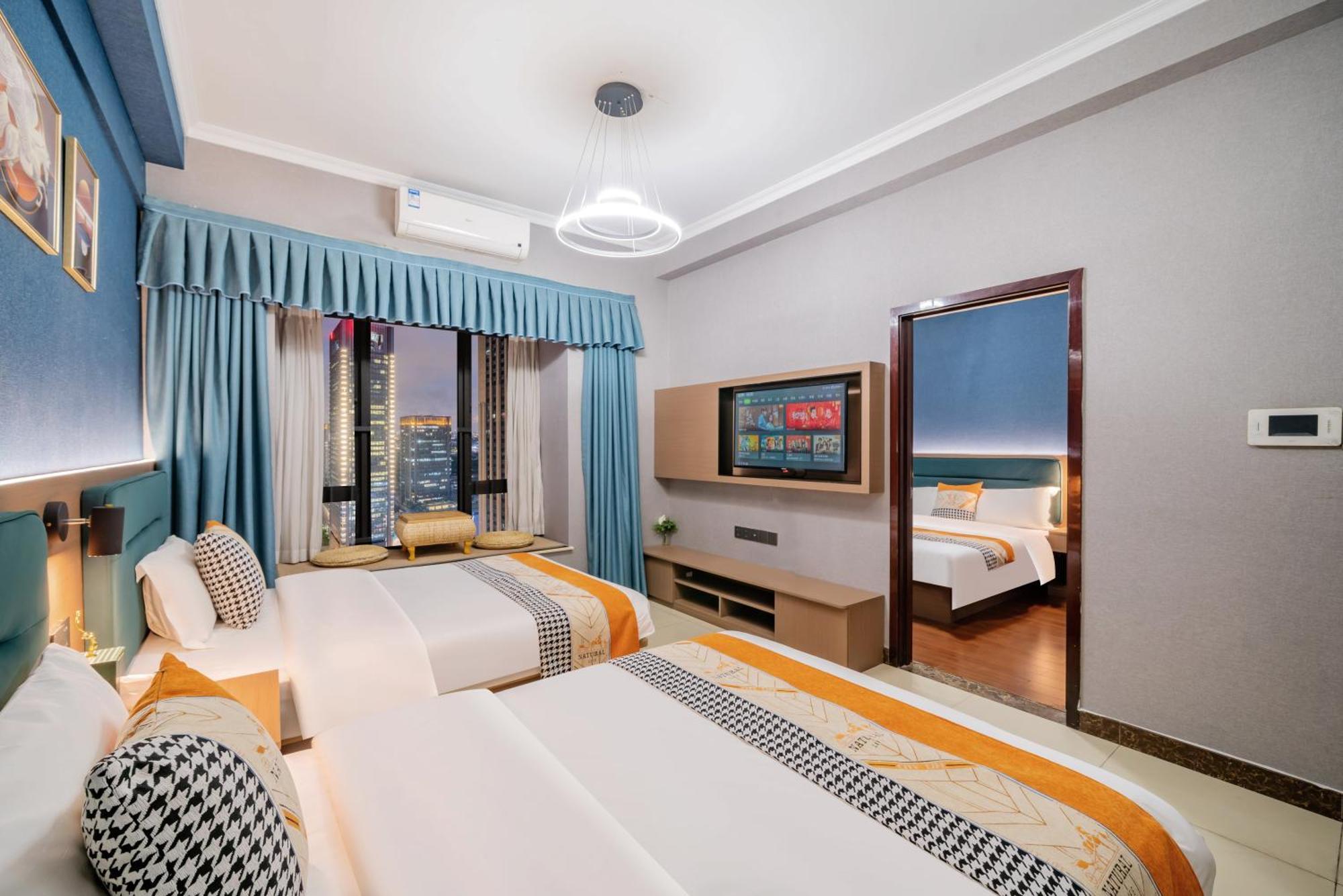 Pazhou Angda International Aparthotel Canton Fair Branch Екстериор снимка