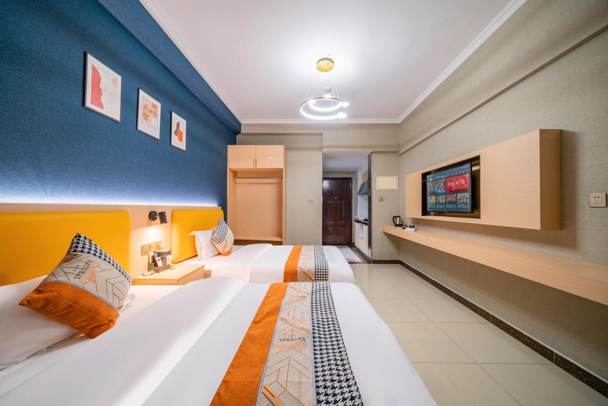 Pazhou Angda International Aparthotel Canton Fair Branch Екстериор снимка