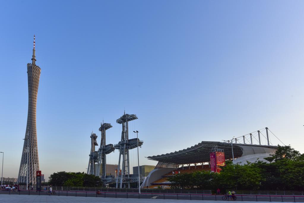 Pazhou Angda International Aparthotel Canton Fair Branch Екстериор снимка