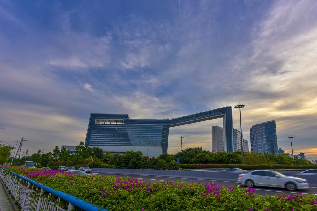 Pazhou Angda International Aparthotel Canton Fair Branch Екстериор снимка